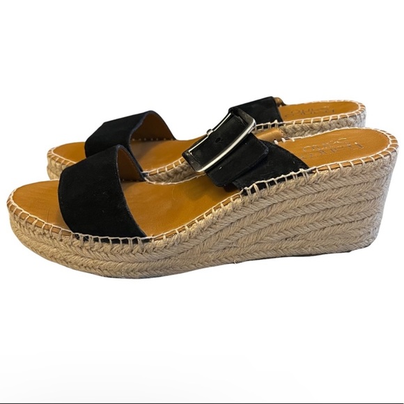 Franco Sarto Coastal Espadrille Platform Wedge Sandals - Picture 3 of 9